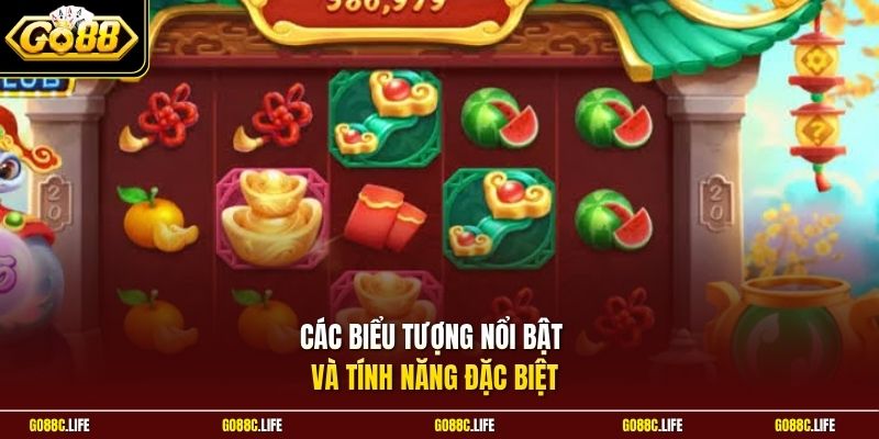 Các biểu tượng nổi bật và tính năng đặc biệt