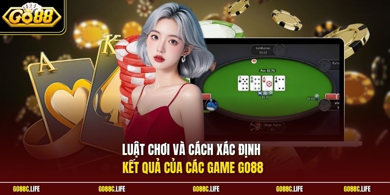 Luật chơi và cách xác định kết quả của các game GO88